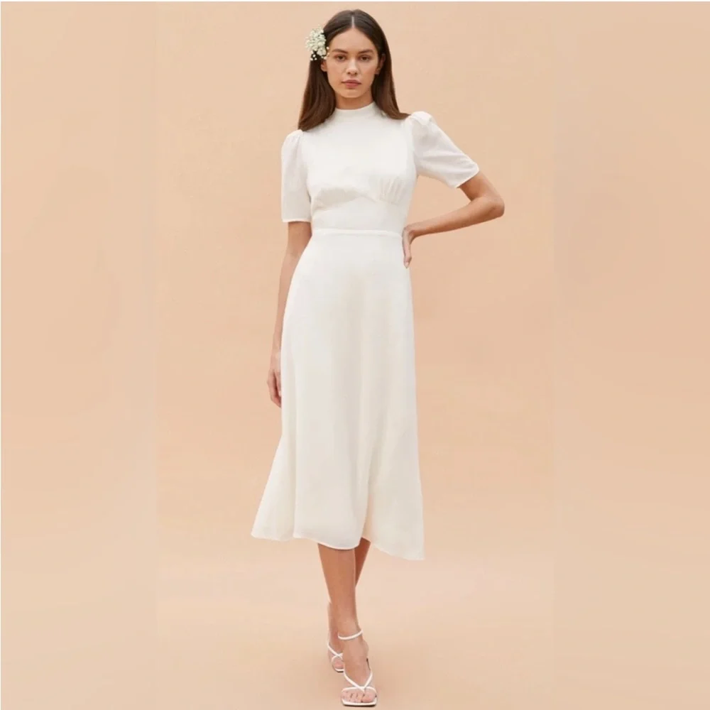 Reformation Dusk Dress NWT - Picture 3 of 5